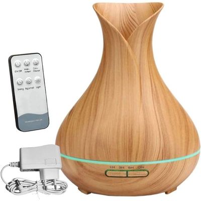 Umidificador De Ar E Difusor De Aromas 400Ml - Silencioso E Lindo Para Decorar Seu Ambiente