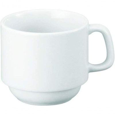Jogo 6 Xícaras De Chá 200ml Com Pires Porcelana Schmidt