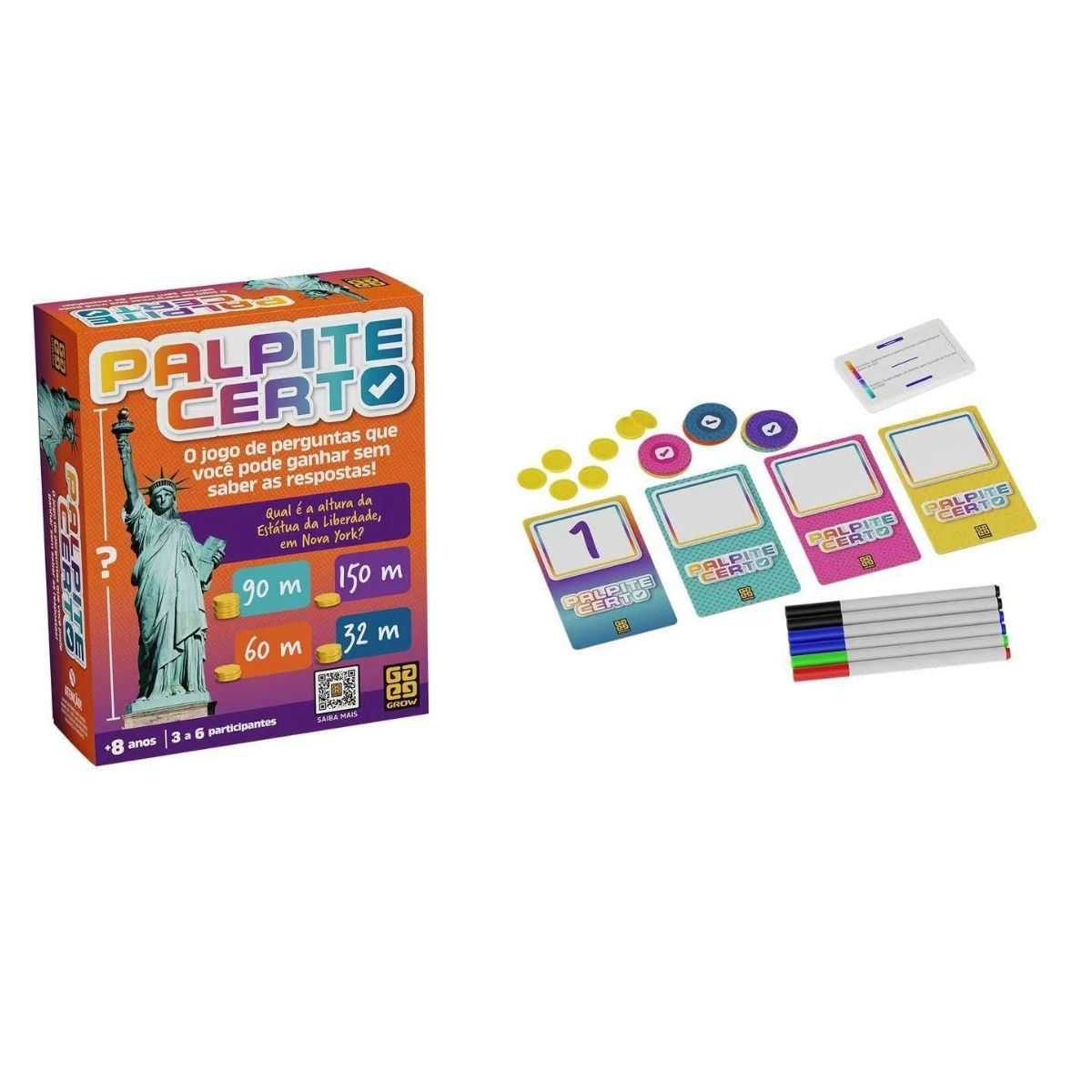 Jogo Palpite Certo Grow 04358