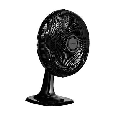 Ventilador Osc Mesa Turbo 6p 40cm 80w Pr 220v Premium Preto / 220V