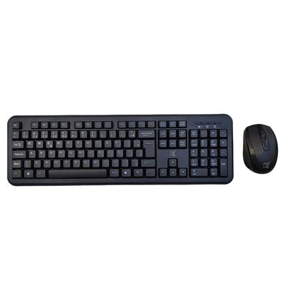 Teclado com Mouse sem Fio Exagon Maxprint Preto