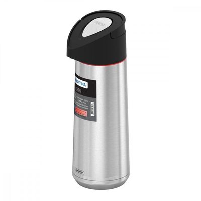 Garrafa Térmica Tramontina Exata Em Aço Inox Com Ampola De Aço 2 L