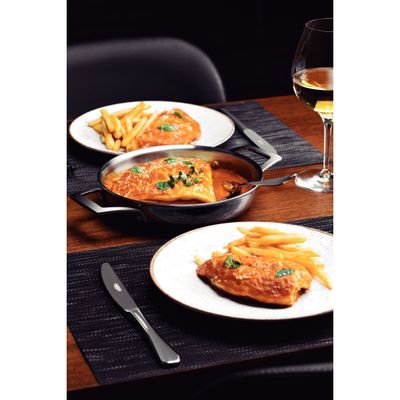 Frigideira Pergaminho Tramontina Grano Aço Inox Corpo Triplo 20 cm 1,2 Litros