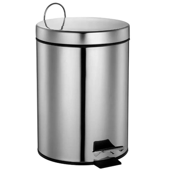 Lixeira Inox 3L com Pedal Rayco