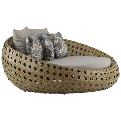 Chaise Barcelona Em Alumínio Trama Original Argila