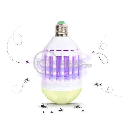 Lâmpada Luz Led Branco 15W Atrai Choque Mosquito Insetos