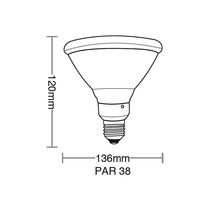 Lâmpada Led Taschibra Par 38 14w E27 Bivolt 2700k Luz Amarela