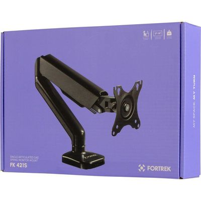 Suporte Articulado Para Monitor Com Pistão A Gás Fortrek Fk421s 17”-32"