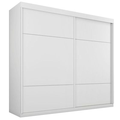 Roupeiro Asteca Duas Portas De Correr Branco