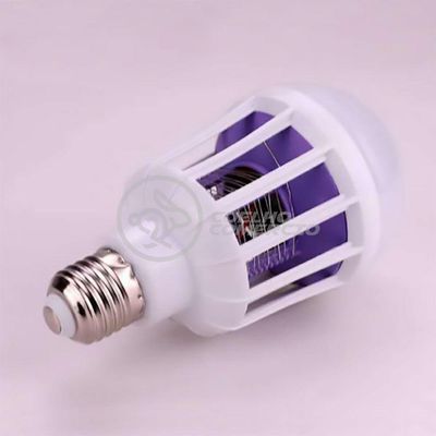 Lâmpada Luz Led Branco 15W Atrai Choque Mosquito Insetos