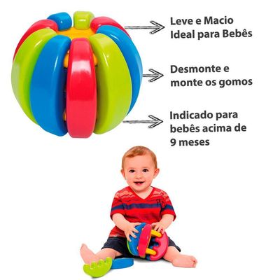 Brinquedos Para Bebe 1 Ano Educativo Didático Menino Menina