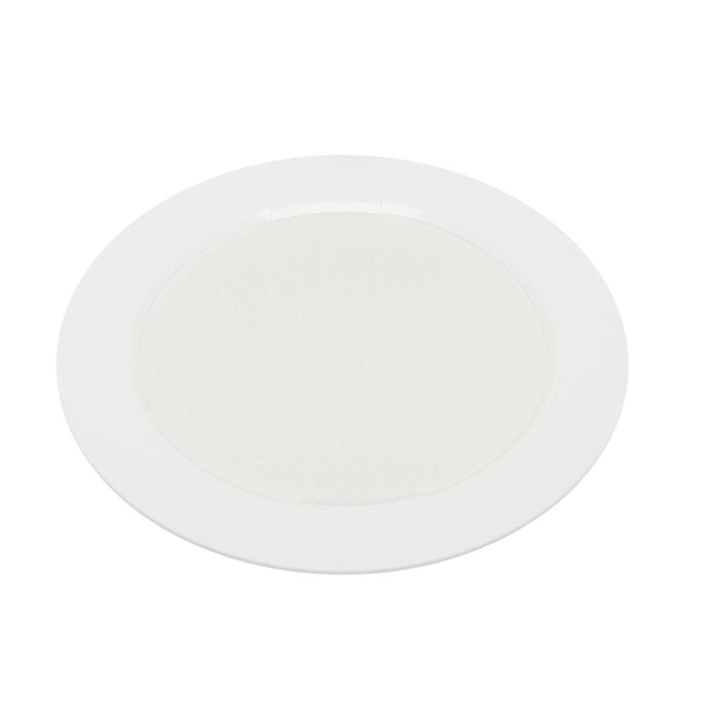 10 Painéis Placa De Led Taschibra 18w Lys Redondo Embutir 3000k Luz Quente