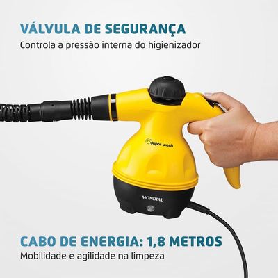 Higienizador Mondial Vapor Wash Hg-01 Higienizador Hg-01 220v/60hz A Vapor