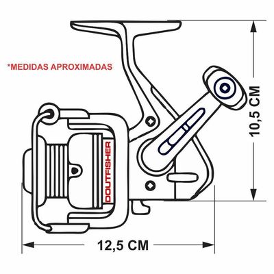 Molinete Marine Sports Arena 3000 Fd 5.2:1