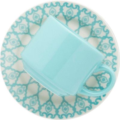 Kit Jogo Café Lanche Oxford Donna Mandala 12 Peças