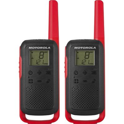 Kit 6x Rádio Comunicador Motorola T210br 32km Ht Talkabout