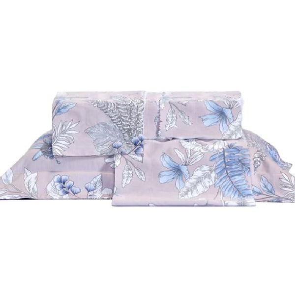 Jogo Cama King Plumasul 400 Fios Urban Garden Atlantic