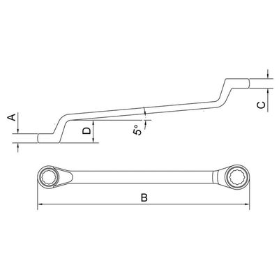 Chave Estrela 15/16x1" Tramontina