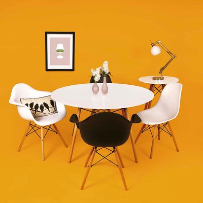 Mesa Eiffel Mor 1,20m Branca