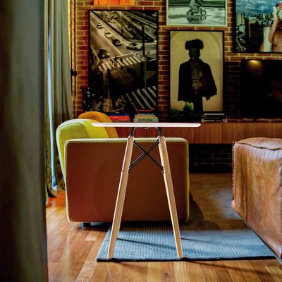Mesa Eiffel Mor 60cm Branca