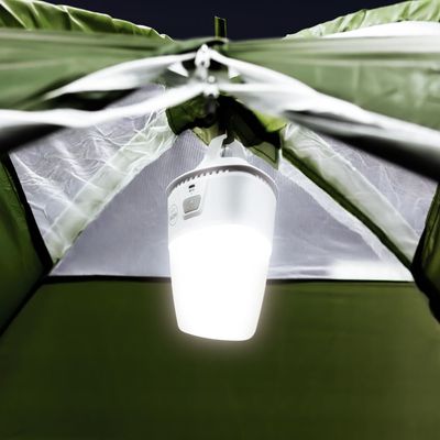 Luminária Portátil Recarregável Com Ganchos 545 Lumens