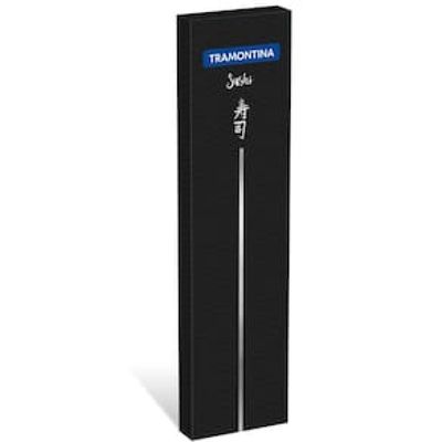 Faca 8" Deba Tramontina Sushi Silver em Aço Inox - Marrom