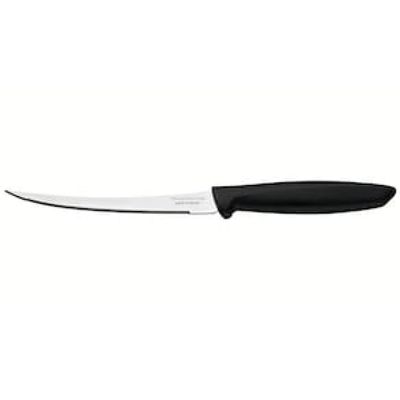 Faca 5" para Tomate Tramontina Plenus em Aço Inox - Preto