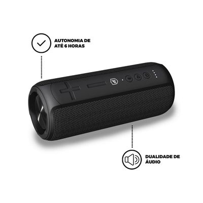 Caixa de Som Bluetooth Atomic 20w - Gshield