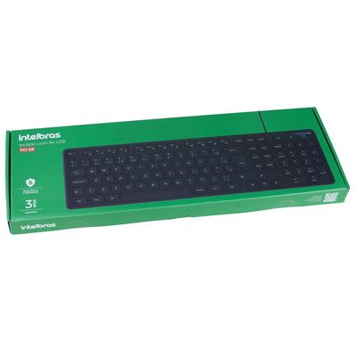 Teclado USB Intelbras TCI10 Preto