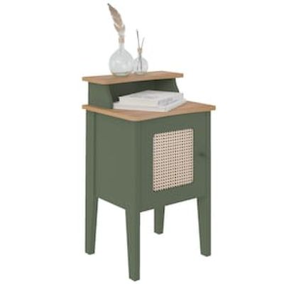Mesa de Apoio Artely Charlotte com 1 Porta Verde