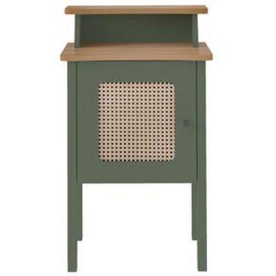 Mesa de Apoio Artely Charlotte com 1 Porta Verde