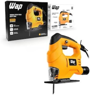 Serra Tico-Tico Wap ESTT 550 Rolamentada 550 W com Lâmina de Corte Amarelo e Preto / 220
