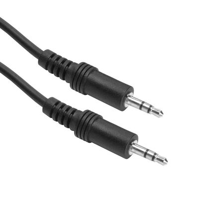 Cabo de Audio P2 X P2 3,5mm com 5m (p2st M X P2st M) 5m