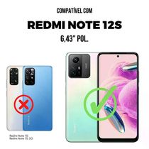 Kit Capa Silicon Veloz e Película Hydrogel HD para Xiaomi Redmi Note 12S - Gshield