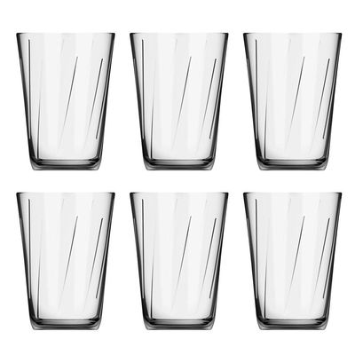 Conjunto 6 Copos de Vidro 190ml Amazon Nadir