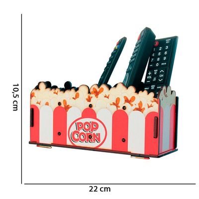 Porta Controle Remoto Pop Corn