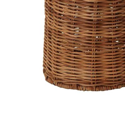 Vaso Em Rattan 32x16cm