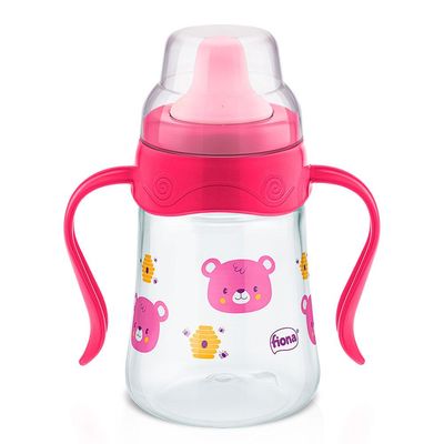 Copo de Transição Rosa 180ML Fiona