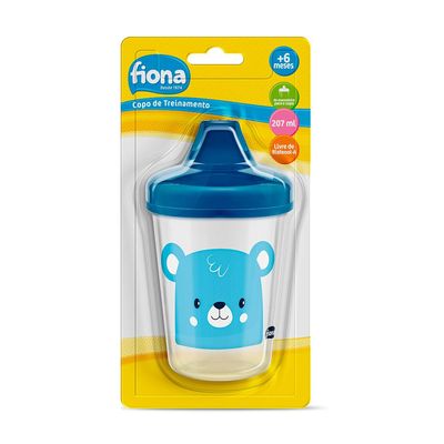 Copo Infantil Azul 207ml Fiona