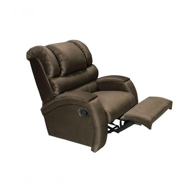 Poltrona Reclinável Imperial Zero Wall marrom 379