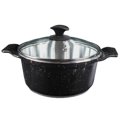 Caçarola Preto Liso Alumínio Fundido Usinado Javali AA 16cm