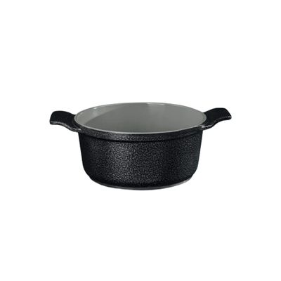 Caçarola Preto Craqueado Antiaderente Cerâmica Javali AA28cm