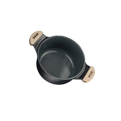 Caçarola Preto Craqueado Antiaderente Cerâmica Javali AM22cm