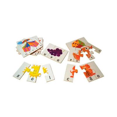 Brinquedos Educativos - Jogo Soletrando 48 Peças