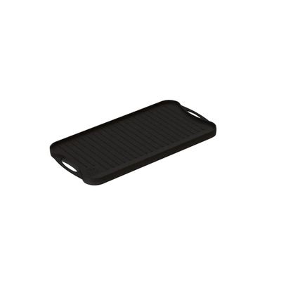 Chapa Bifeteira Gourmet Dupla Face Alça Ferro 48x26 Cm