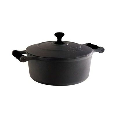 Caçarola Ferro Alça Silicone Preto Libaneza 8,0 lts 30cm