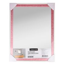 Espelho Retangular com Glitter 30x40 ESP023 Rio Home