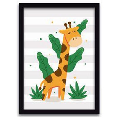 Conjunto Quadros Decorativos 4 peças Mini Safari