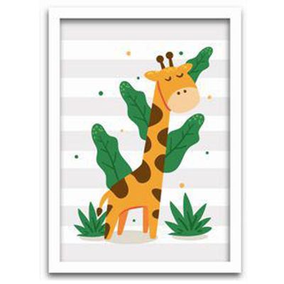 Conjunto Quadros Decorativos 4 peças Mini Safari.