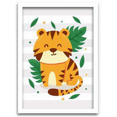 Conjunto Quadros Decorativos 4 peças Mini Safari.